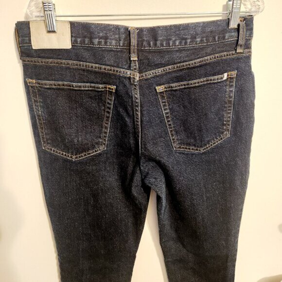 Everlane | Men's Dark Blue Slim Fit Casual Stretch Jeans (Size 33 x 32) - Picture 11 of 14